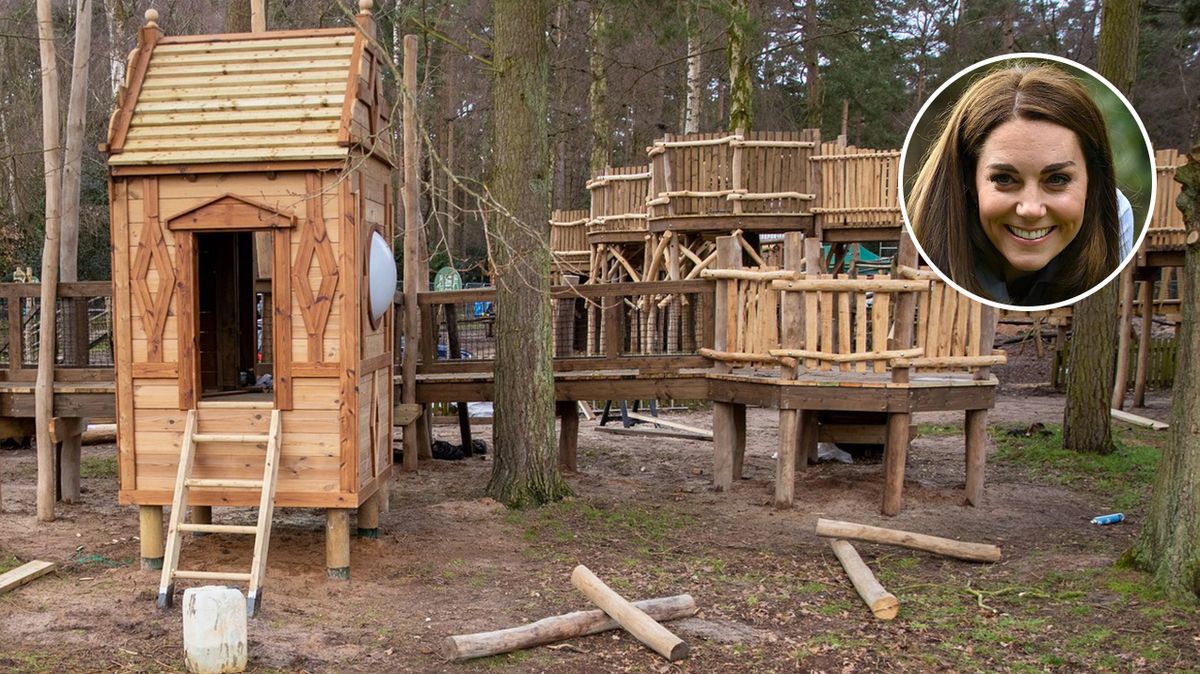 Vévodkyně Kate navrhla hřiště pro děti